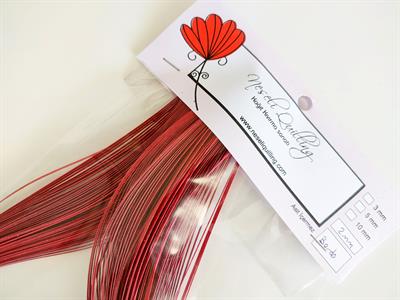 2mm Bordo Quilling Kağıt Şerit