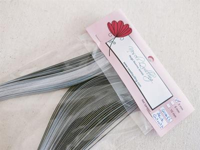 3mm Açık Gümüş Sedefli Quilling Kağıt Şerit