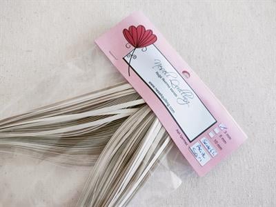 3mm Açık Sarı Sedefli Quilling Kağıt Şerit