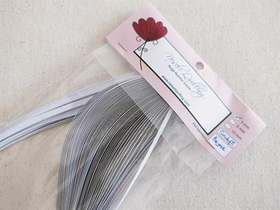 3mm Beyaz Sedefli Quilling Kağıt Şerit