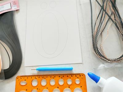 Quilling Ö Harfi VİDEOLU Başlangıç Kiti
