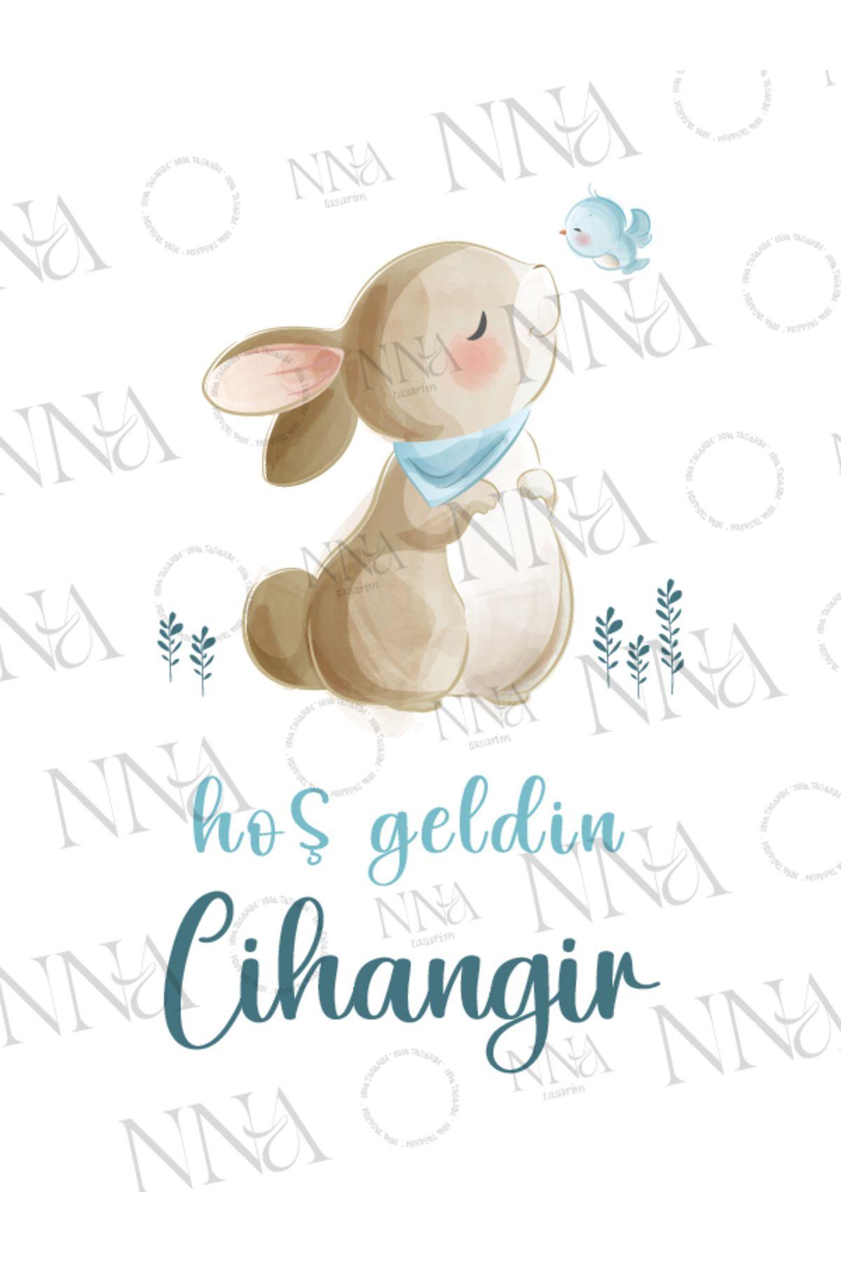 Erkek Bebek Mevlid Hediyeliği Küçük Boy Kağıt Çanta | BUNNY | BKBT75