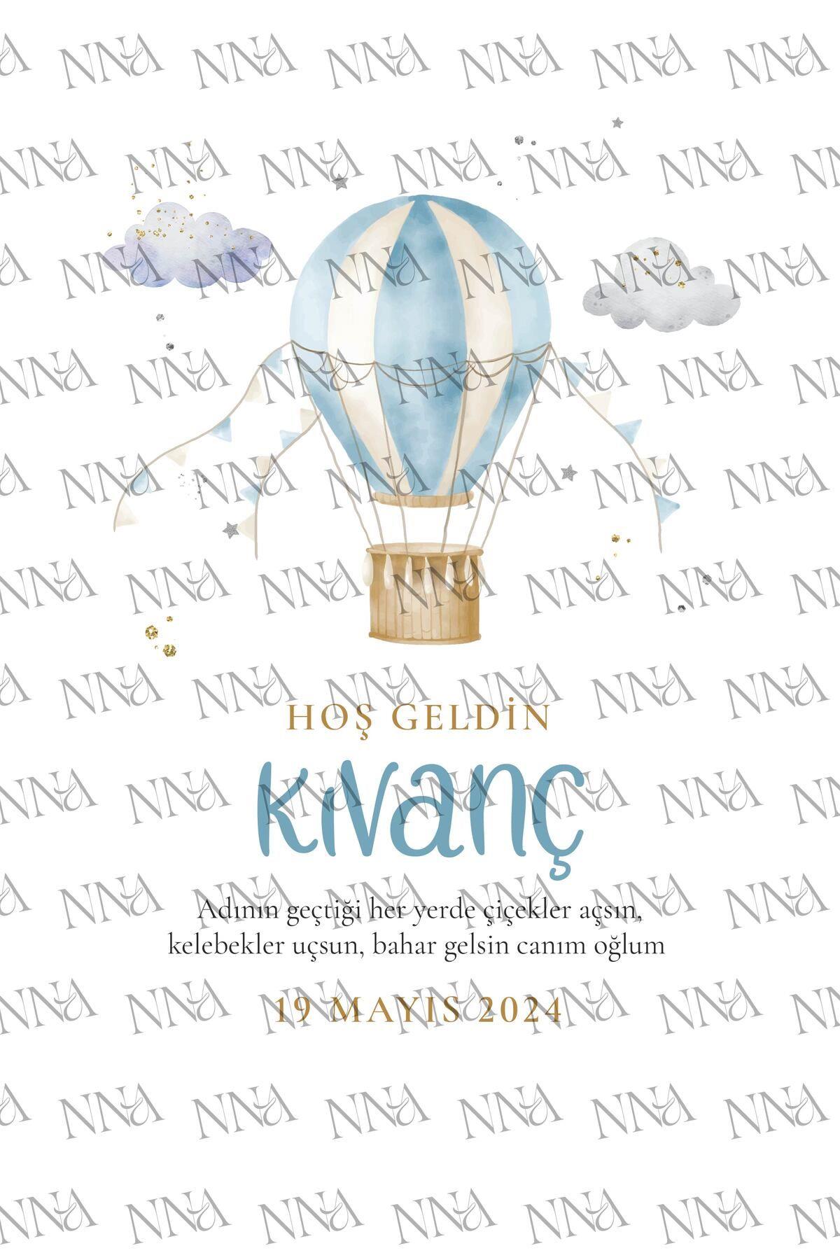 Bebek Mevlid Hediyeliği Küçük Boy Kağıt Çanta | KIVANÇ | BKBT96