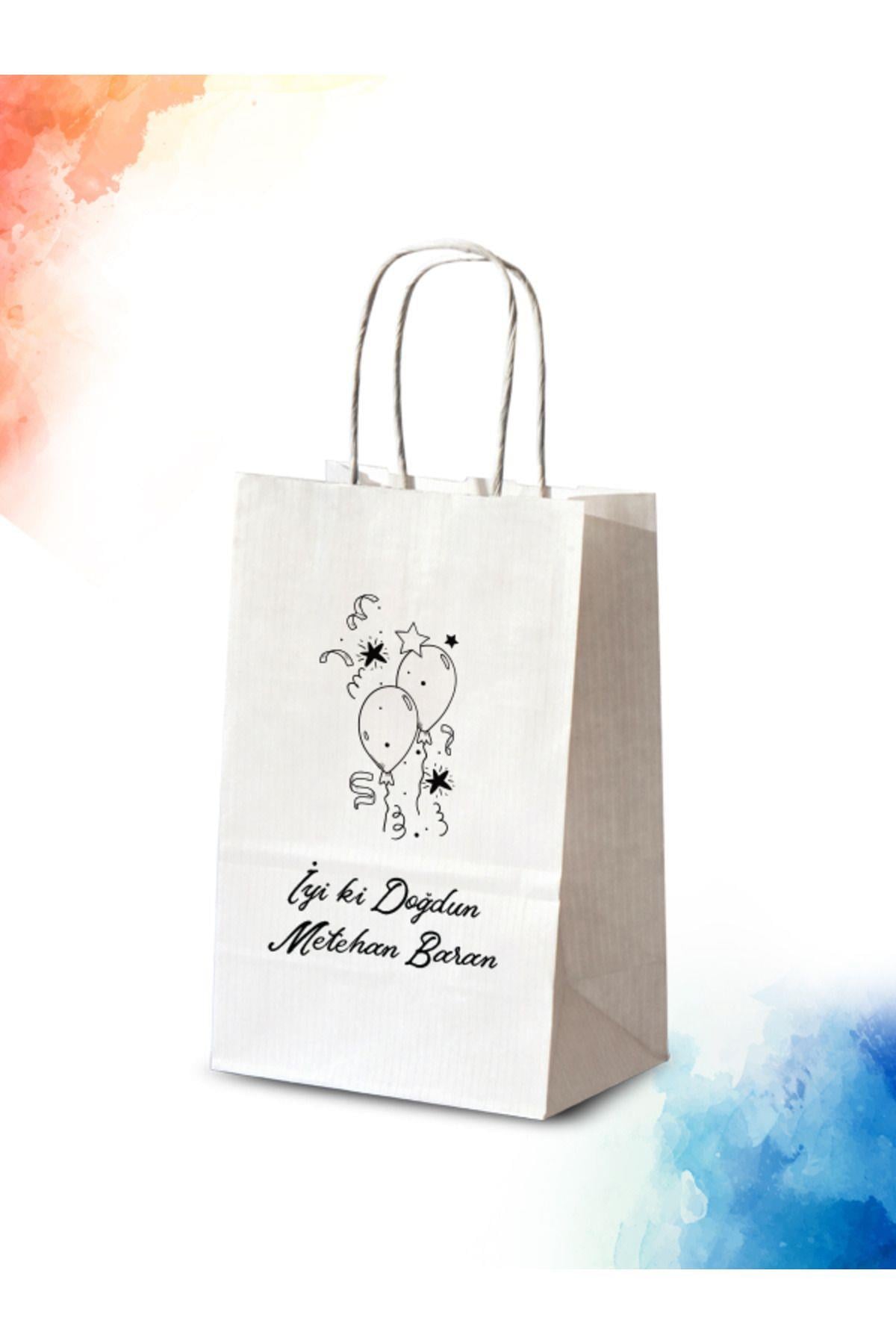 Doğum Günü Hediyeliği Küçük Boy Kağıt Çanta | BALON | BKBT73