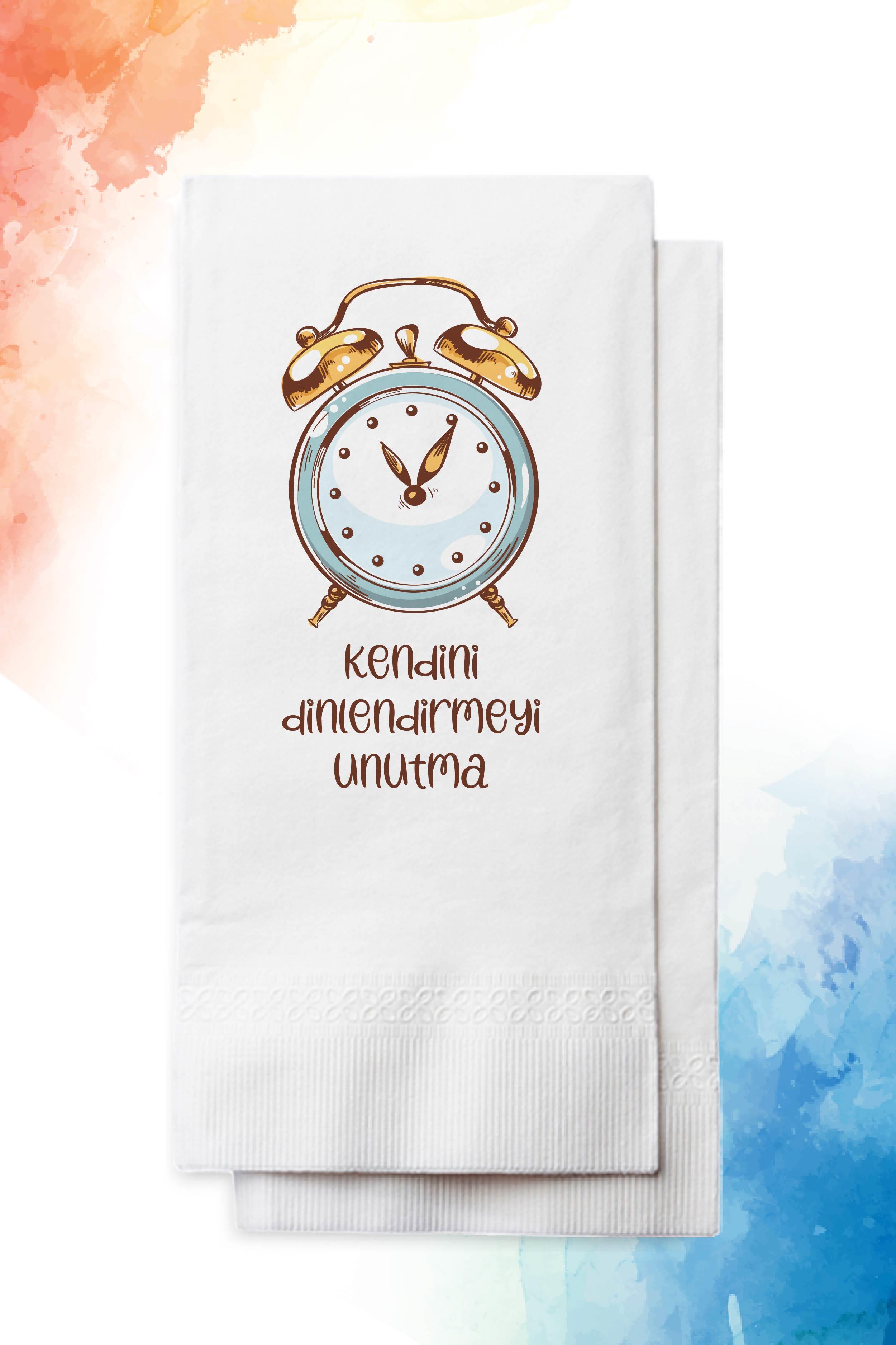 Çalar Saatli Konuşan Peçete | PGBT70