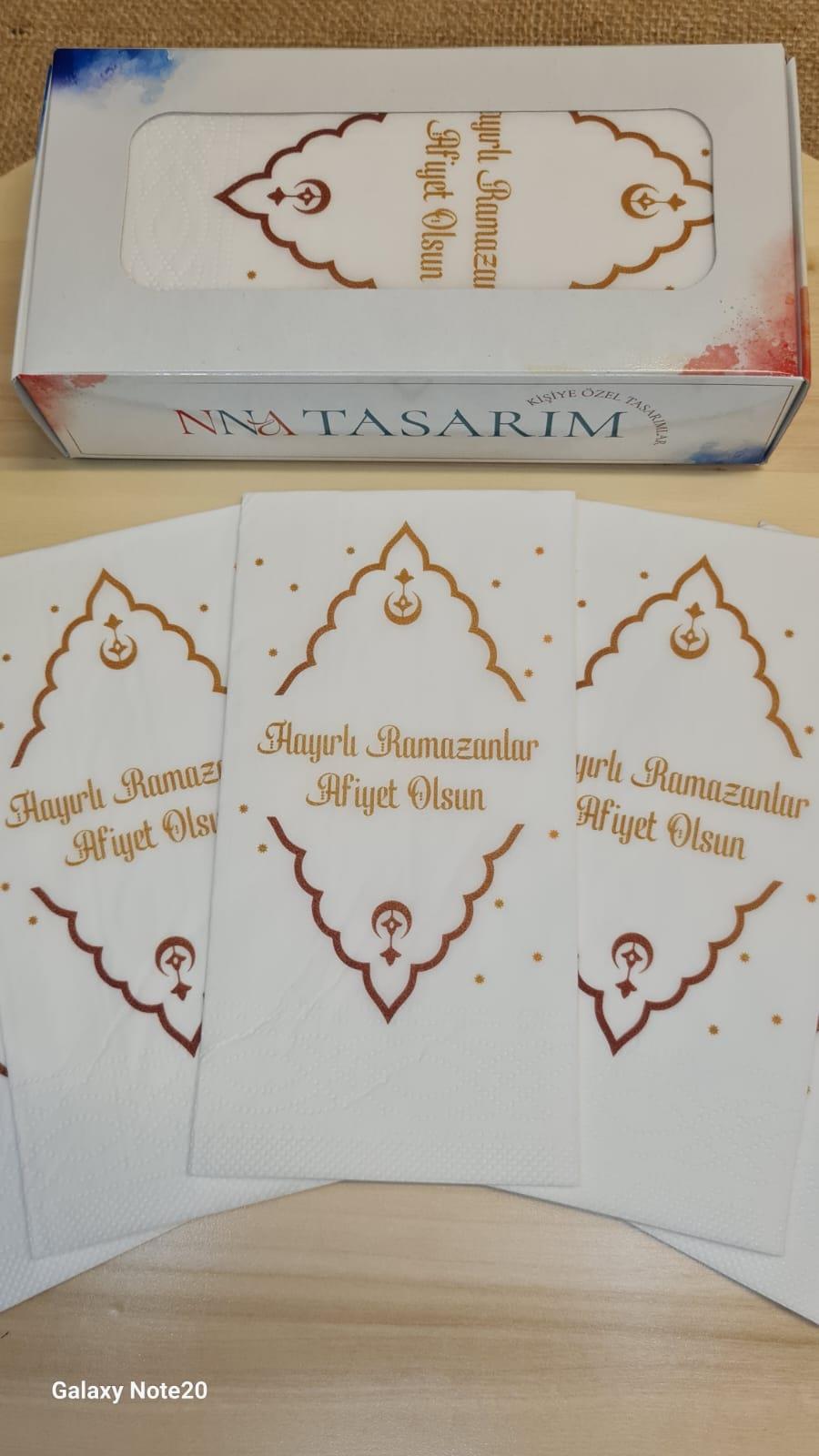 Hayırlı Ramazanlar İftar Peçete | PGBT44