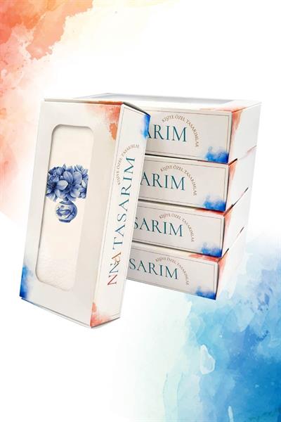 Mavi Ortanca BLEU BLANC Peçete | PGBT116