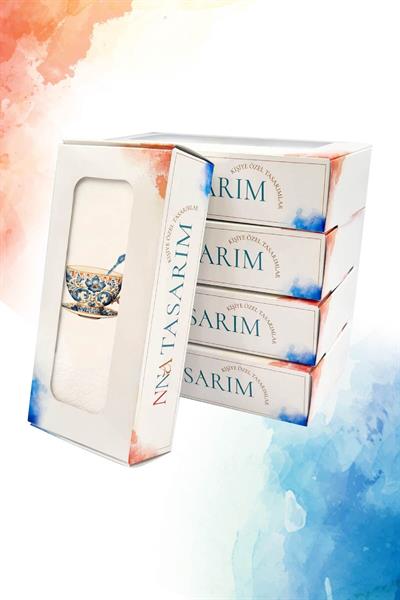 Tea Cup BLEU BLANC Peçete | PGBT120