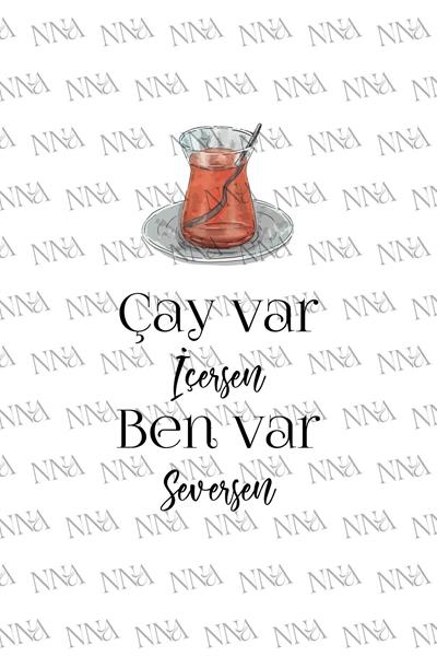 Çay Temalı Konuşan Peçete | PGBT121