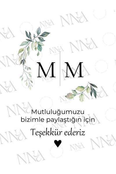 Kişiye Özel İsim Baskılı Kumaş Dokulu Cepli Airlaid Düğün Peçete | DEFNE |  PABT67