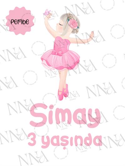 Kız Çocuk Doğum Günü Peçetesi | BALERİN | PGBT66