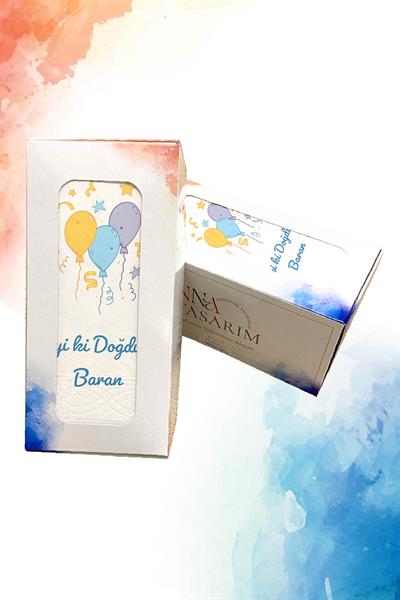 Balonlu Doğum Günü Peçete | PGBT73