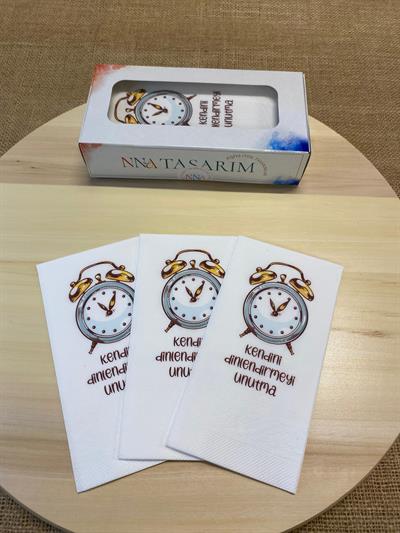 Çalar Saatli Konuşan Peçete | PGBT70