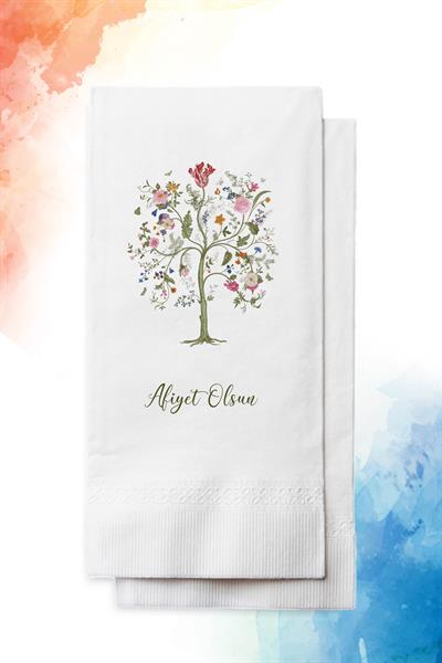 Hayat Ağacı Afiyet Olsun Peçete | PGBT30