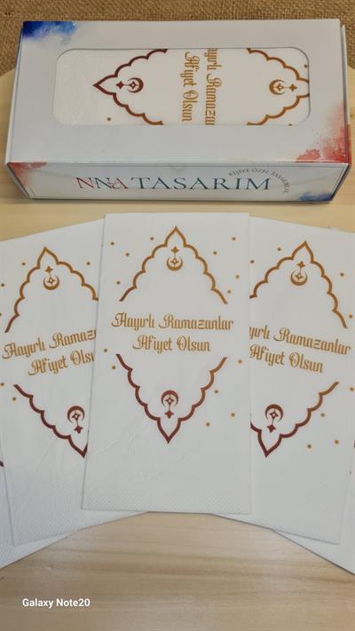 Hayırlı Ramazanlar İftar Peçete | PGBT44