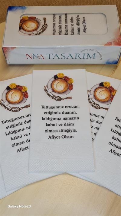 İftar Duası Konuşan Peçete | PGBT79