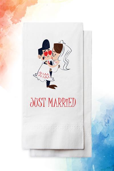 Just Married After Party Peçete | PGBT48