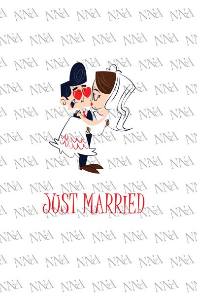 Just Married After Party Peçete | PGBT48