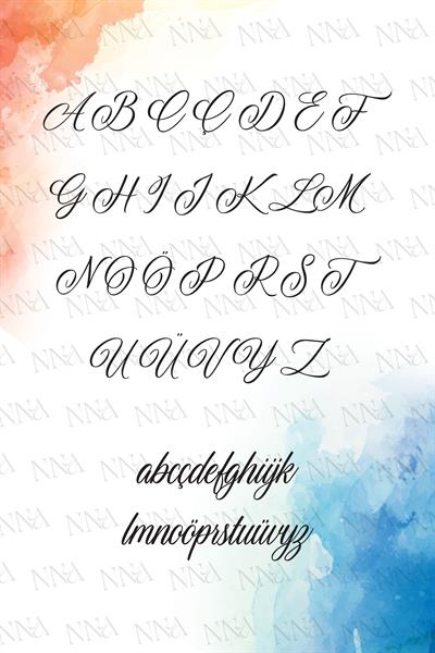 Kişiye Özel İsim Baskılı Düğün Hediyeliği Kağıt Çanta | KIR ÇİÇEĞİ | BKBT188