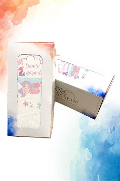 Mermaid Doğum Günü Peçete | PGBT82