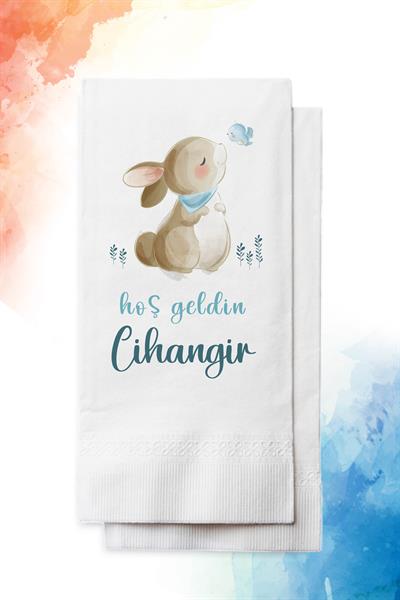 BUNNY Erkek Bebek Mevlid Peçete | PGBT75
