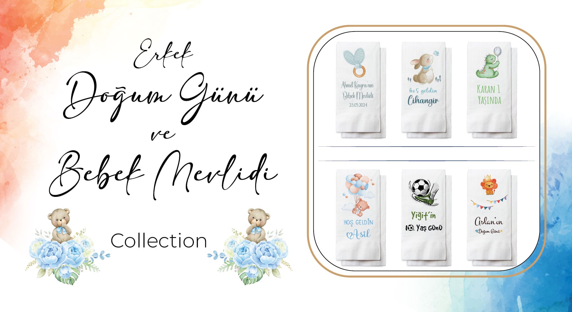 ERKEK BEBEK MEVLİD &BABAY SHOWER