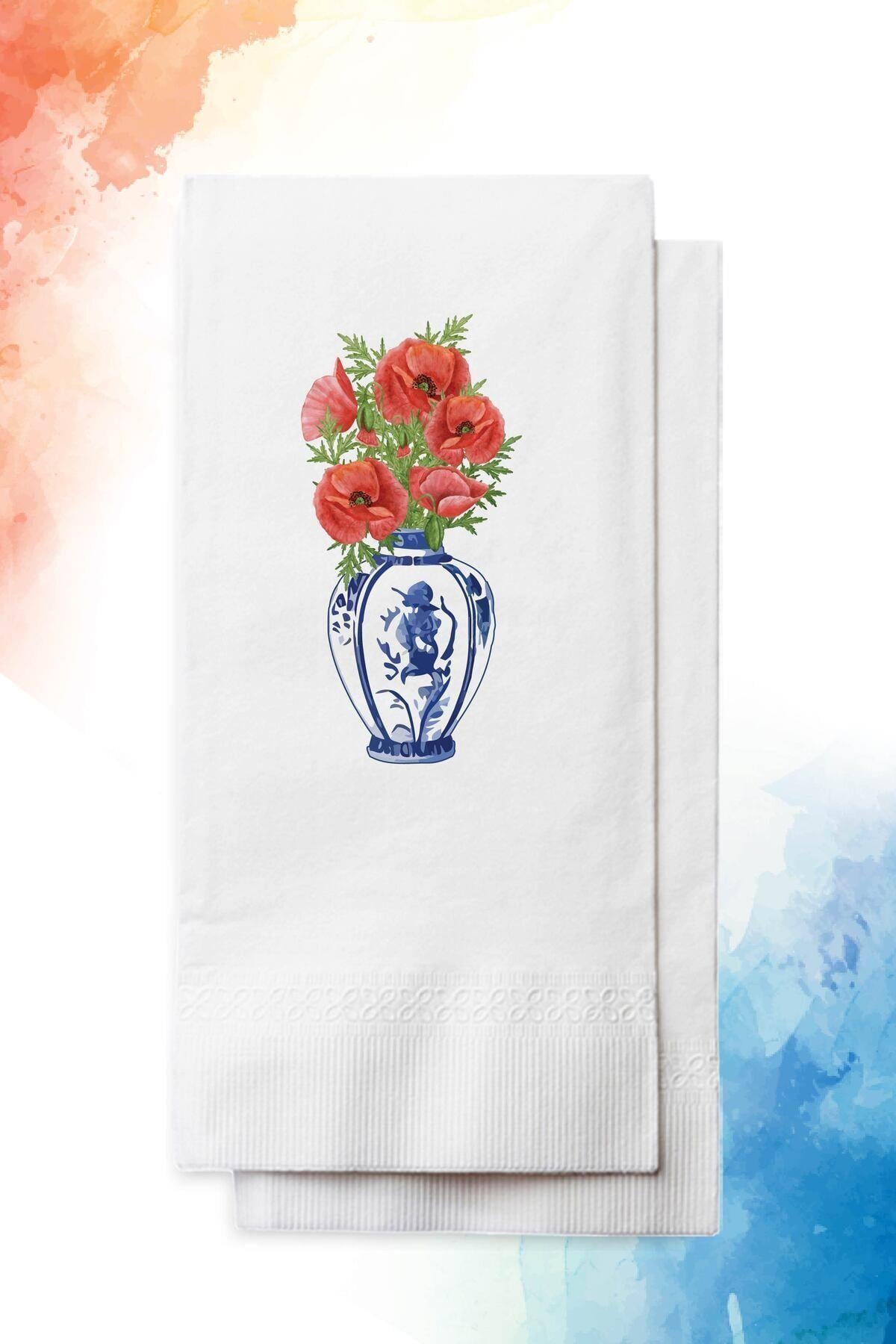 20 Adet (BLEU BLANC) Konuşan Peçete Peçete(P117-20)