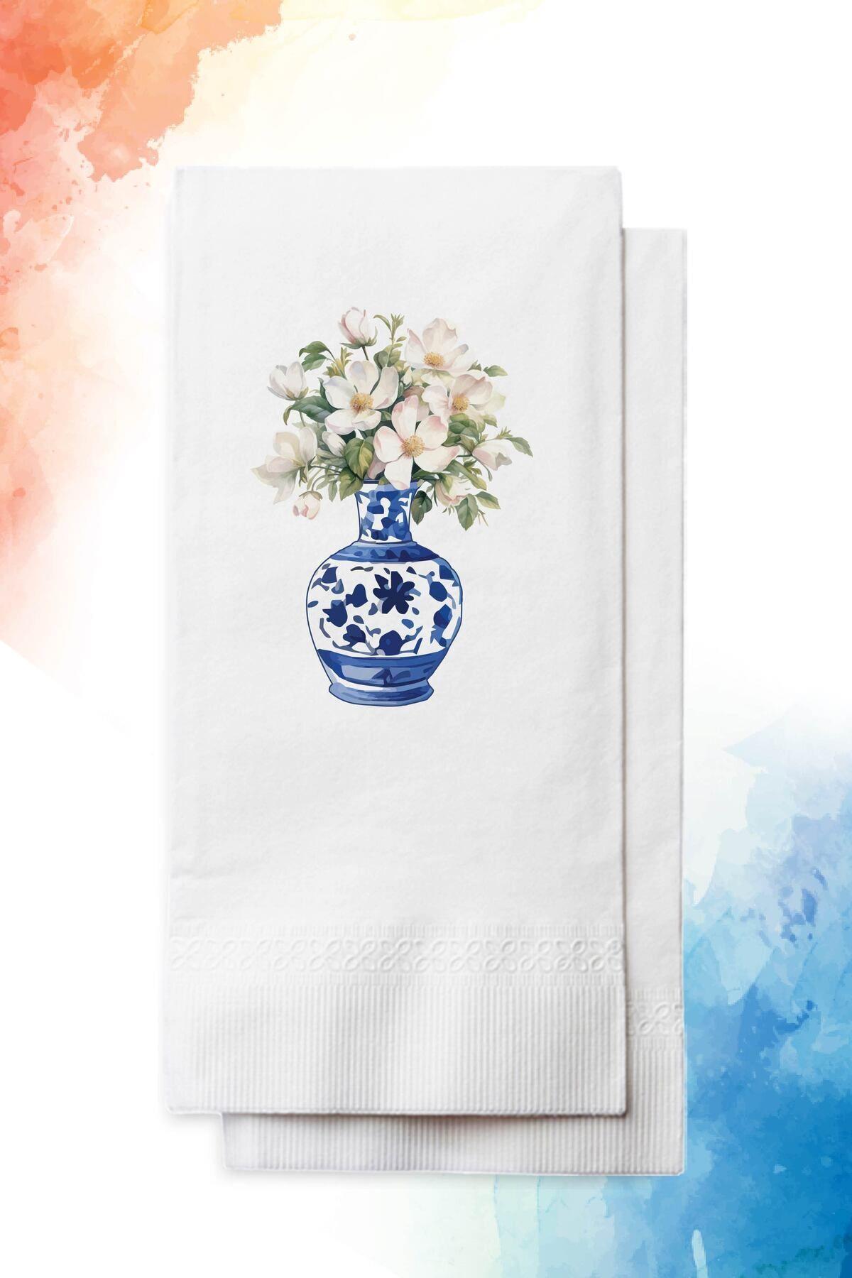 20 Adet (BLEU BLANC) Konuşan Peçete(P115-20)