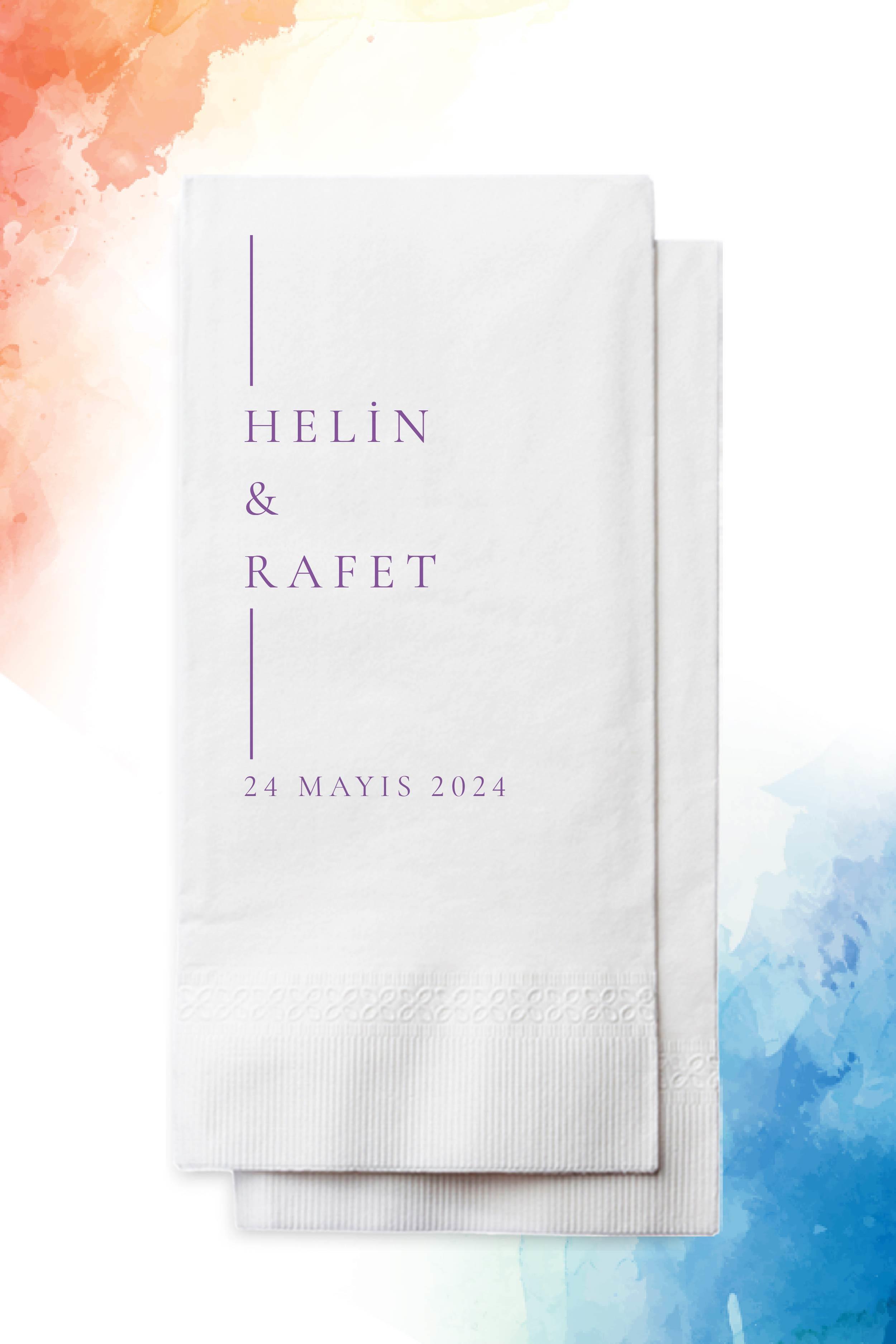 Elegan Düğün Peçete | PGBT104