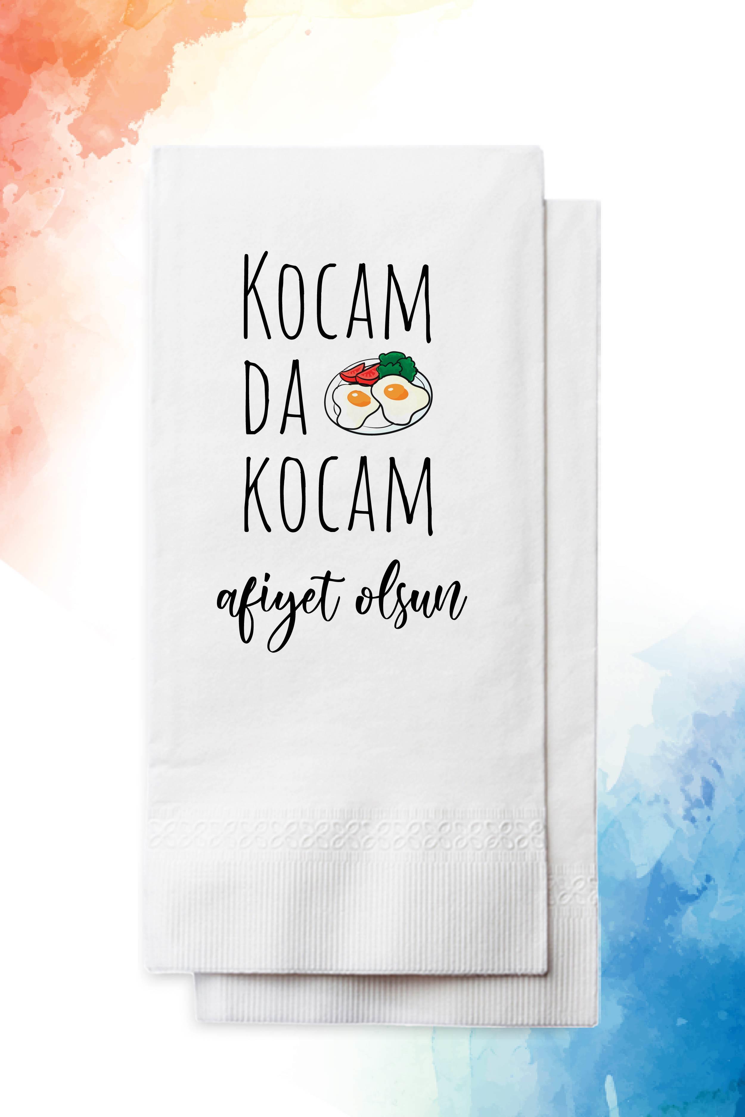Kocam da Kocam Konuşan Peçete | PGBT114