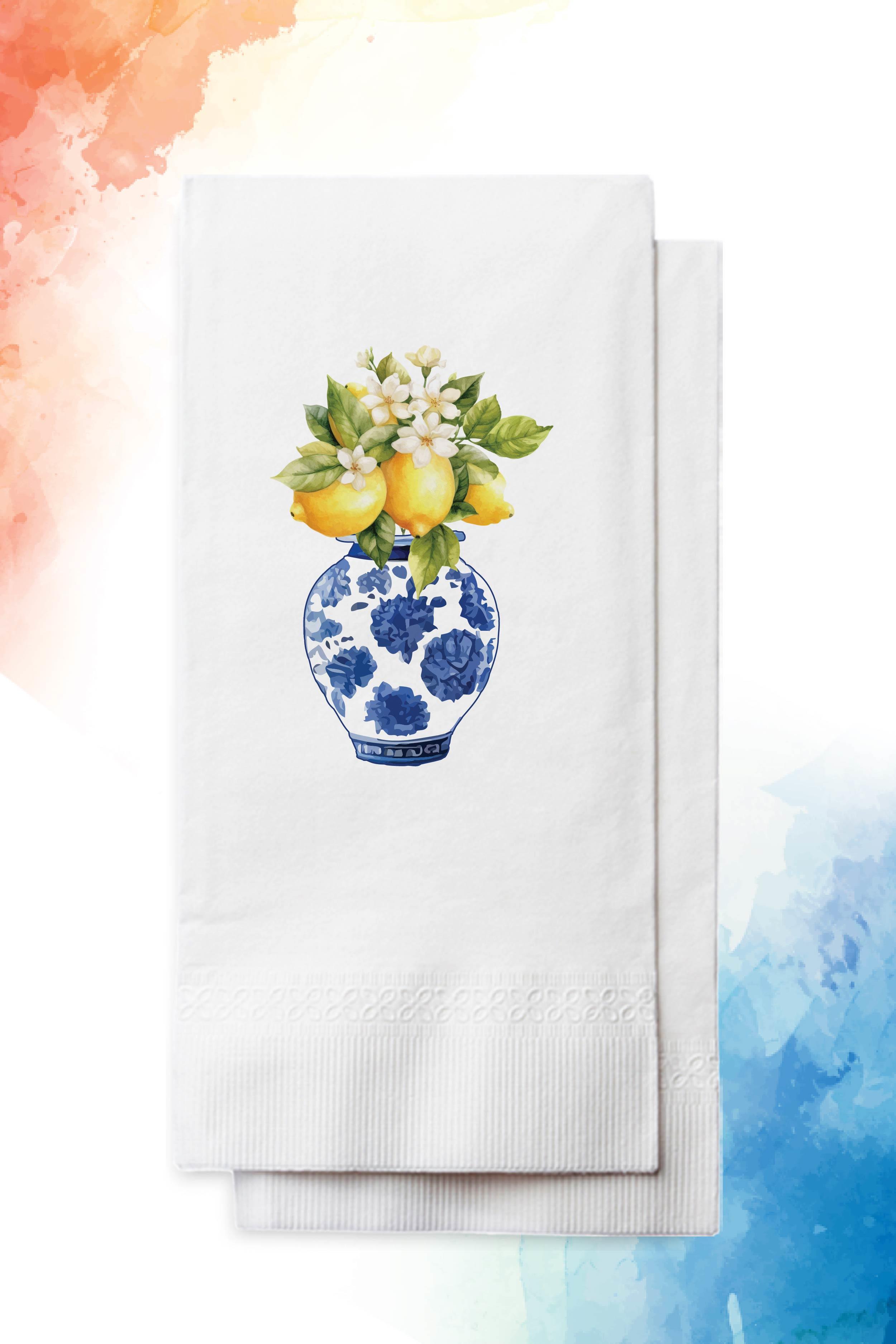 Limon Çiçeği BLEU BLANC Peçete | PGBT119