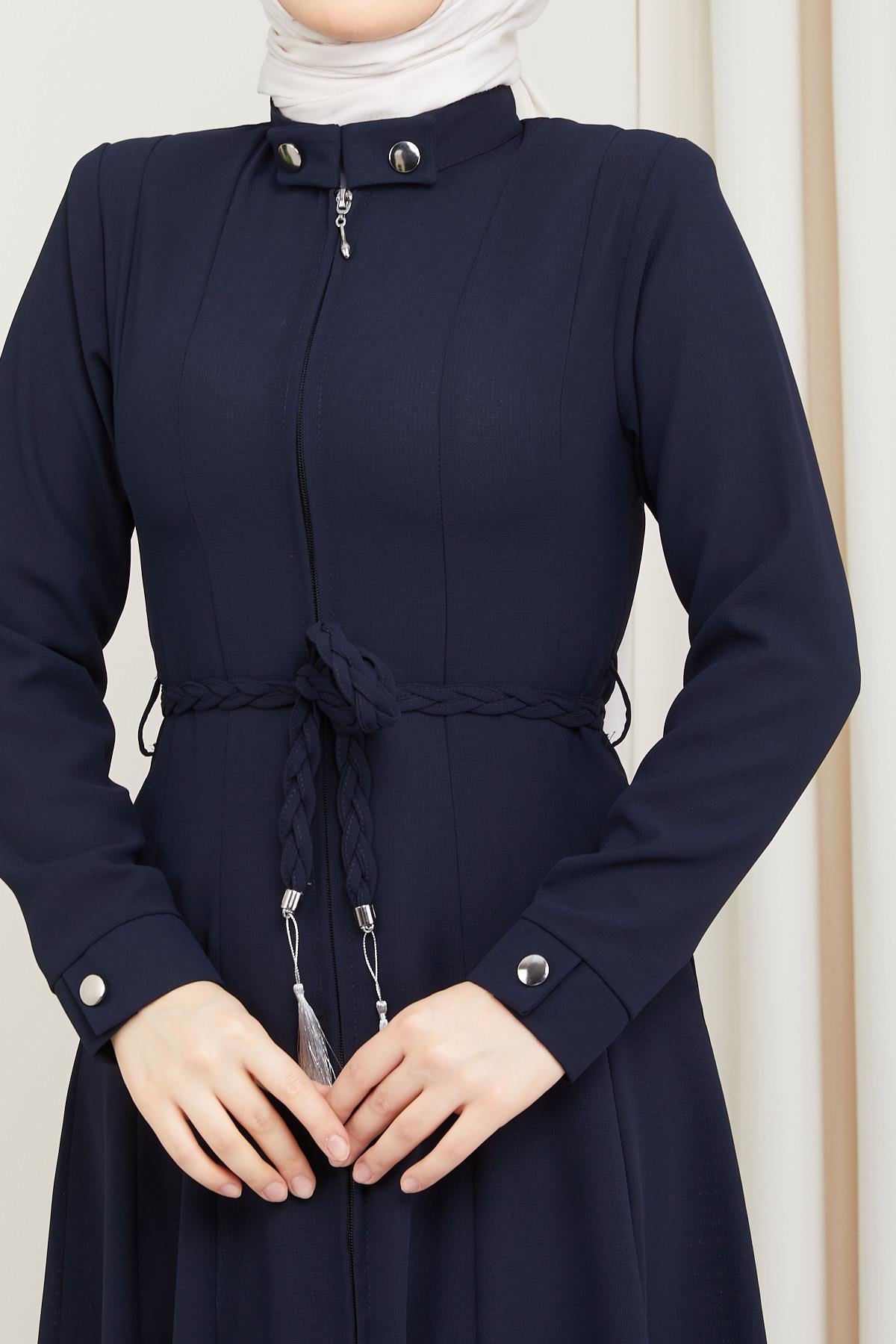 Pileli Mevlana Ferace Lacivert SS2057