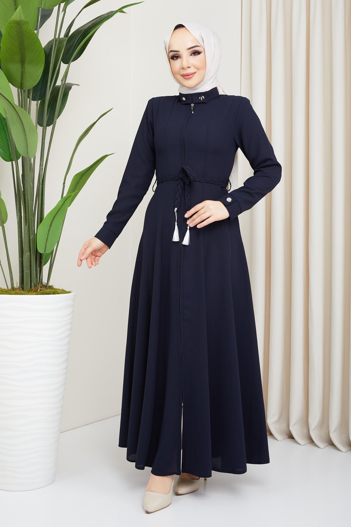Pileli Mevlana Ferace Lacivert SS2057