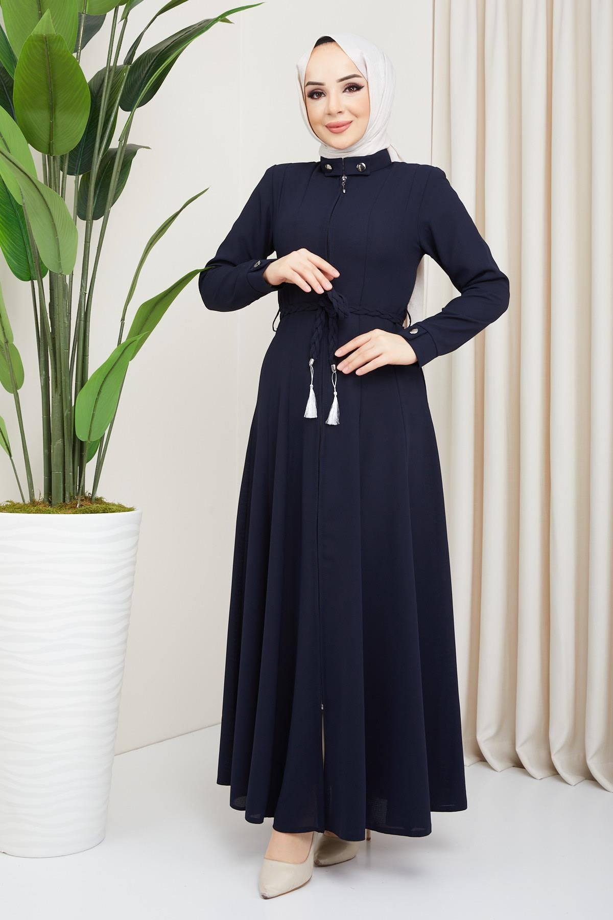 Pileli Mevlana Ferace Lacivert SS2057