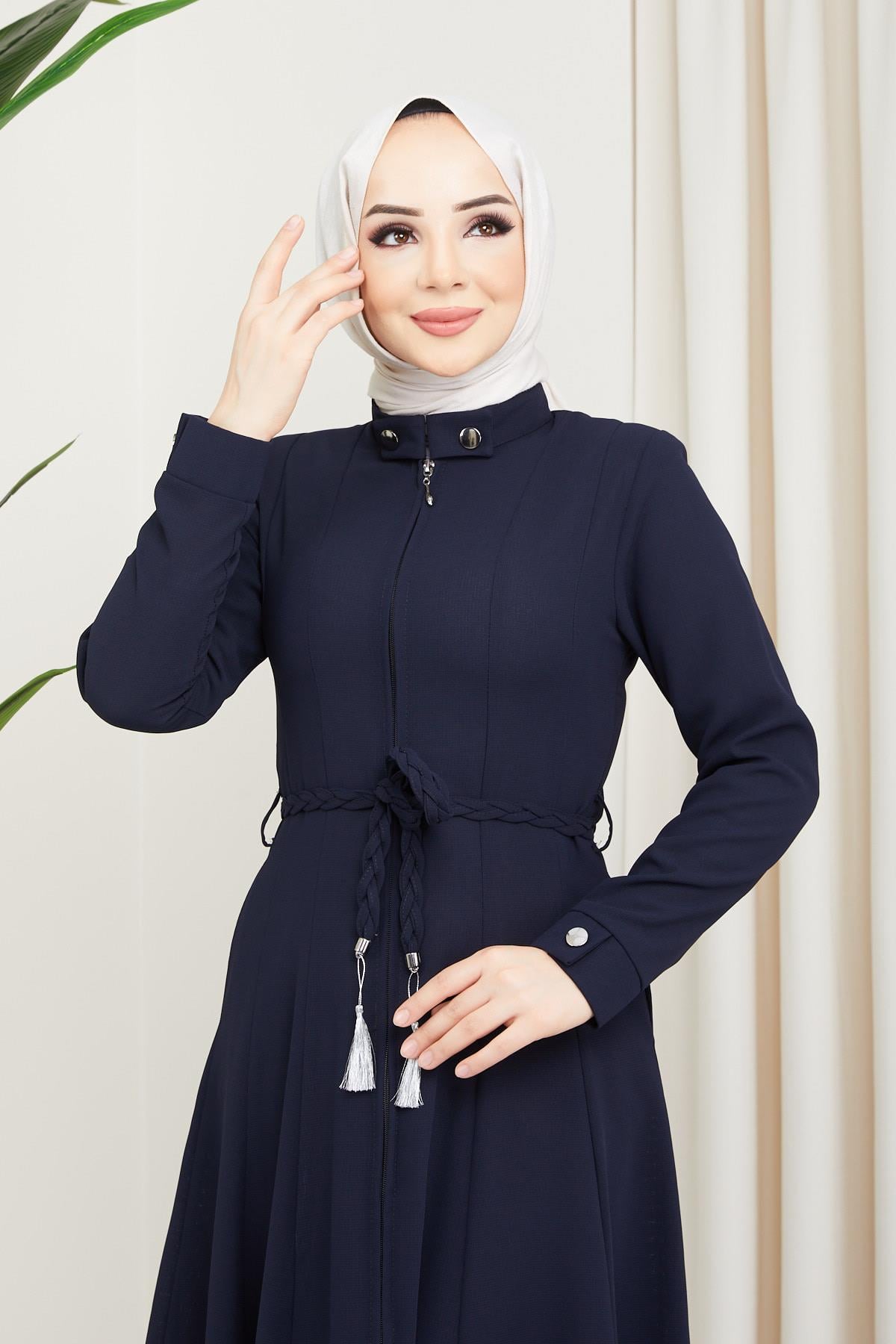 Pileli Mevlana Ferace Lacivert SS2057