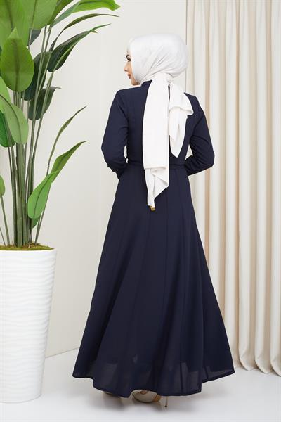 Pileli Mevlana Ferace Lacivert SS2057