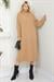 Balıkçı Yaka Triko Elbise SS2619 Camel