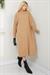 Balıkçı Yaka Triko Elbise SS2619 Camel