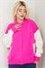 Bomber Yaka Çıtçıtlı Triko Hırka SS2615 Pembe