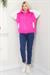 Bomber Yaka Çıtçıtlı Triko Hırka SS2615 Pembe