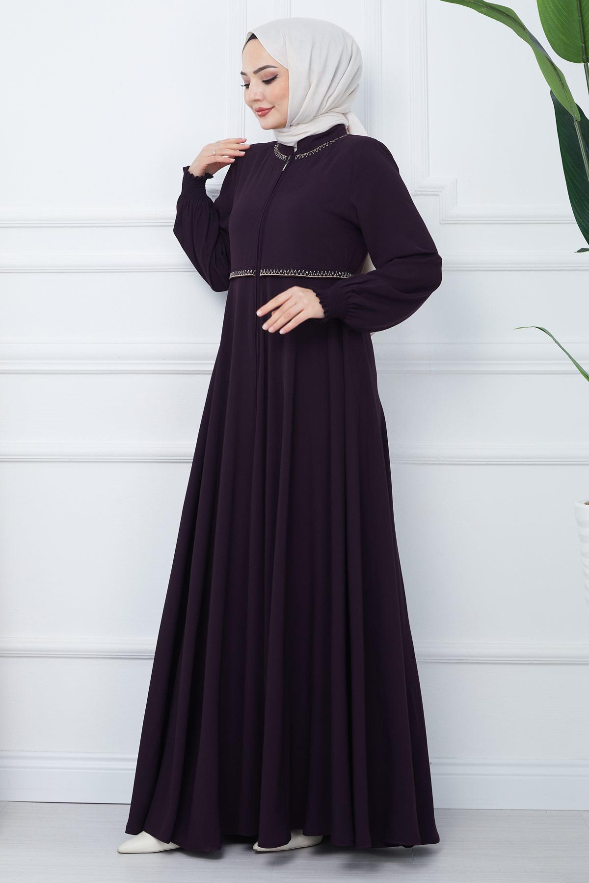Nakışlı Mevlana Ferace Mürdüm HM2359