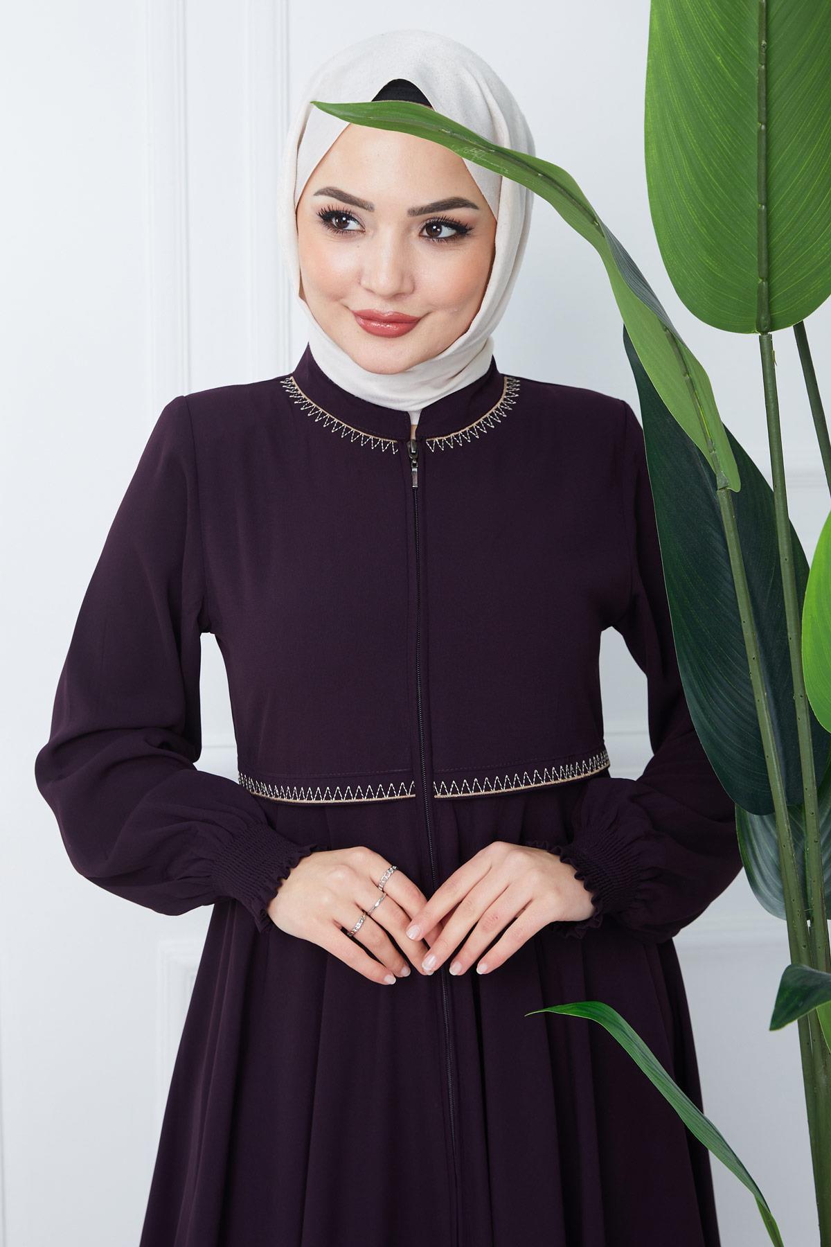 Nakışlı Mevlana Ferace Mürdüm HM2359
