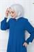 Parçalı Mevlana Ferace İndigo HM2362