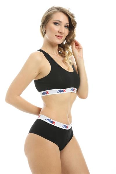 Alt Üst Büstiyer Takımı Siyah SS2784