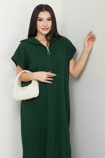 Pantolonlu Triko Takım Zümrüt SS2585
