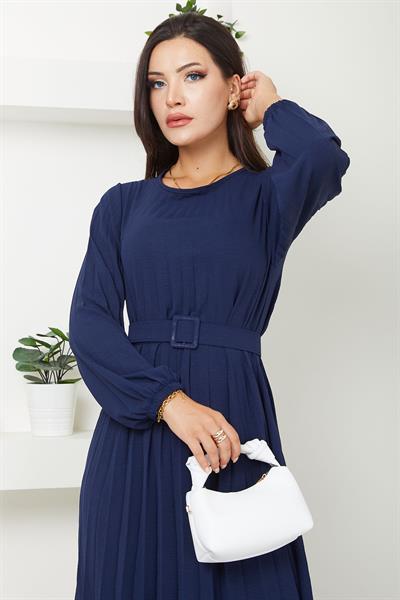 Piliseli Aerobin Elbise Lacivert SS2339