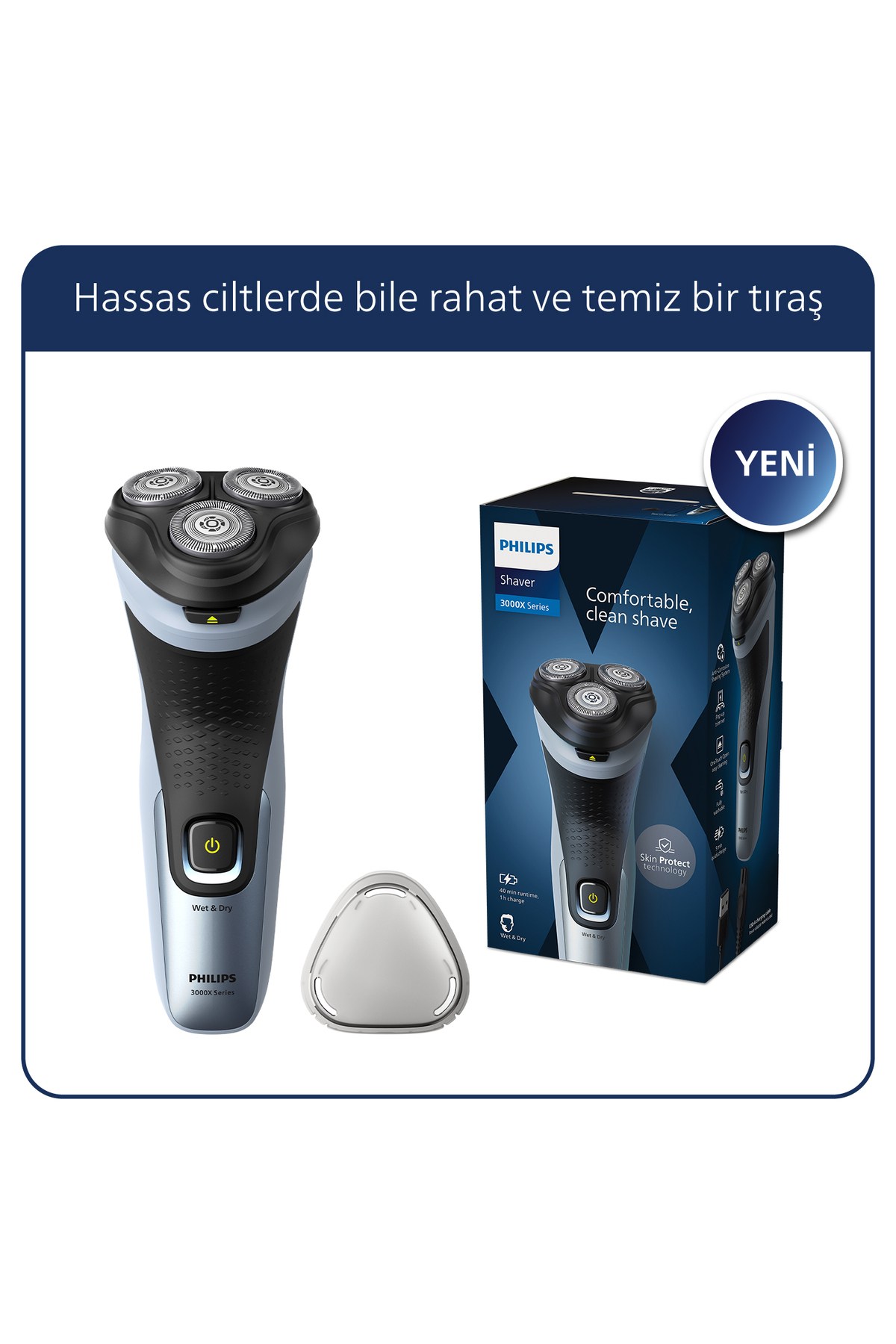 Philips X3063/00 Islak Kuru Tıraş Makinesi