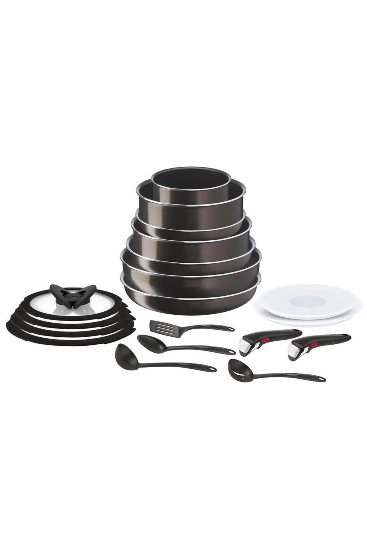 Tefal Ingenio XL Intense Titanyum 2X 19 Parça Maxi Tava Tencere Seti