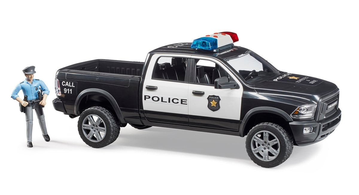 Bruder Ram 2500 Polis Araci Ve Memur