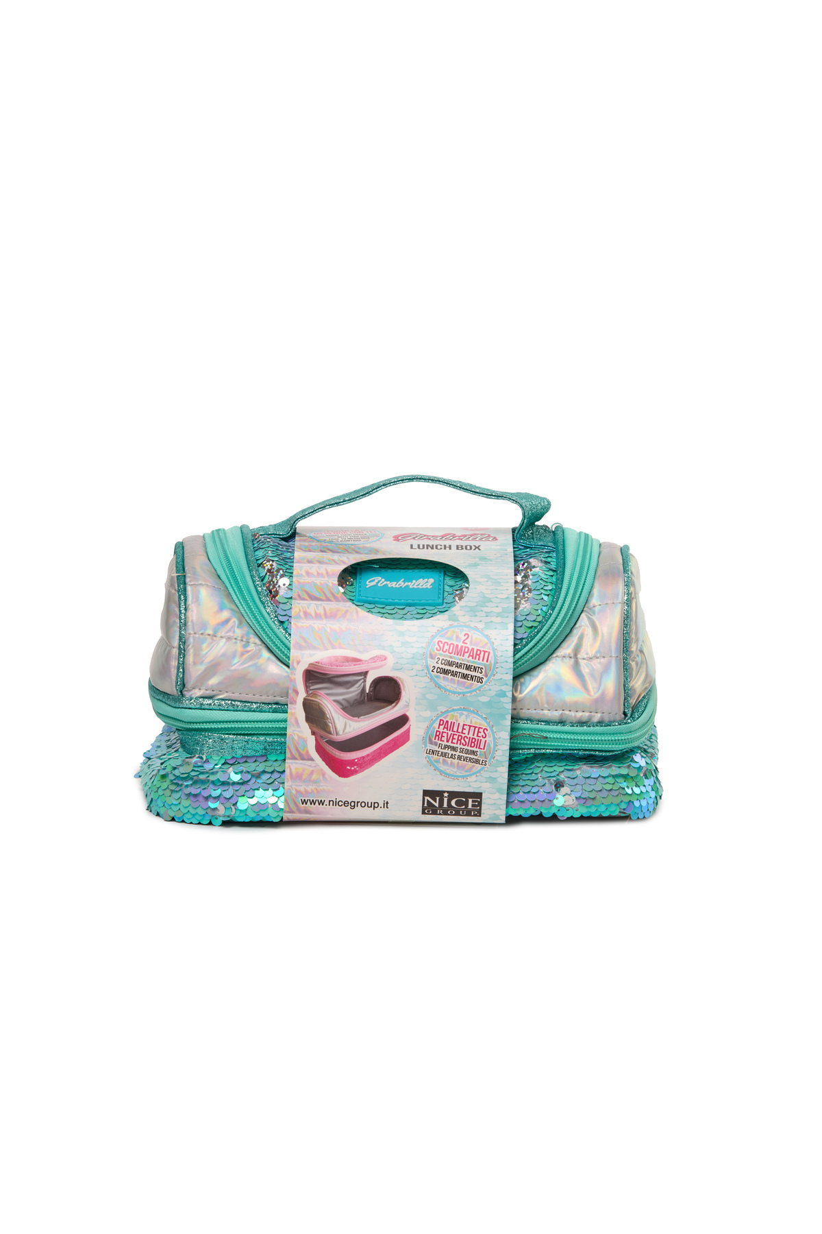Girabrilla-Payetli Çocuk Lunch Box